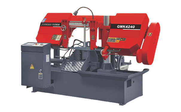赵西垸林场GWK4240数控双柱卧式带锯床