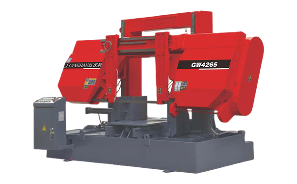 赵西垸林场GW4265双柱龙门卧式带锯床