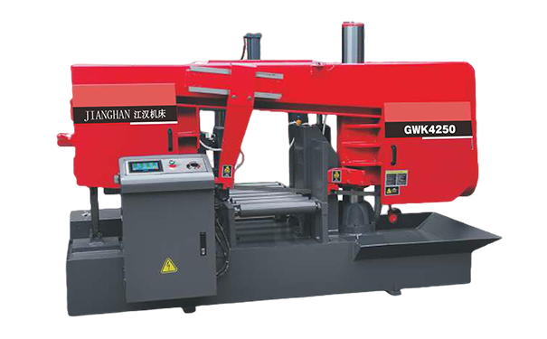 赵西垸林场GWK4250卧式带锯床（型材专切）