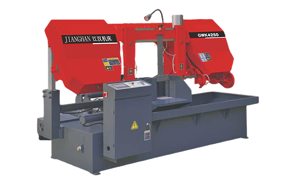 赵西垸林场GWK4250数控双柱卧式带锯床