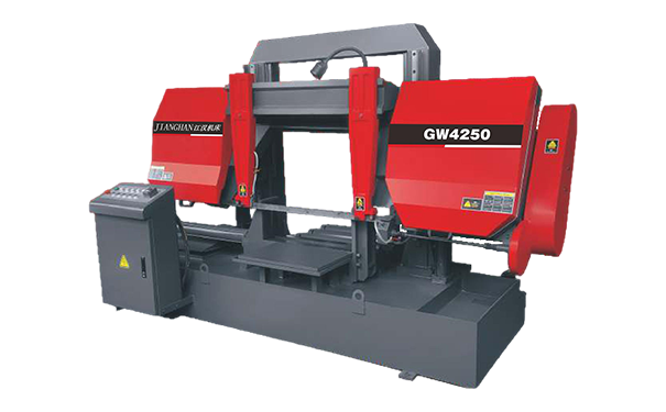 赵西垸林场GW4250双柱龙门卧式带锯床